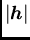 $/vert{/boma h}/vert$