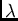 $/lambda$