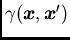 $/gamma({/boma x}, {/boma x}')$