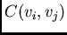 $C(v_{i},v_{j})$
