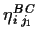 $\eta^{BC}_{i\;j_1}$