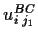 $u^{BC}_{i\;j_1}$